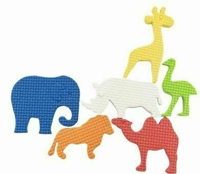 Teddies Vodolepky Pěnové dílky ZOO/Safari 6ks v sáčku porovnat ceny