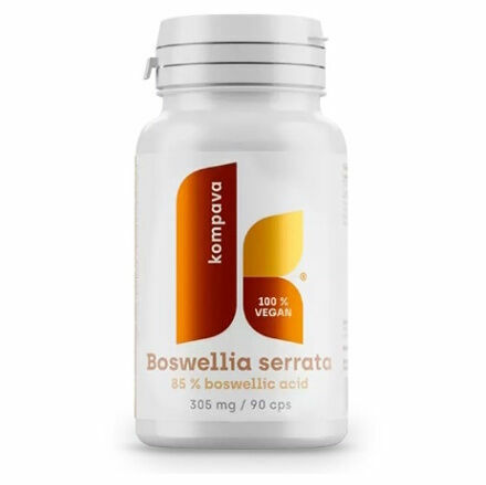 KOMPAVA Boswellia serrata 305 mg 90 kapslí porovnat ceny