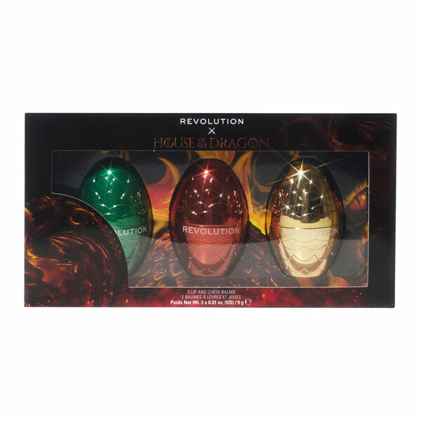 REVOLUTION House of Dragon Egg Lip and Cheek Balm Set, Dárková sada 9 g porovnat ceny