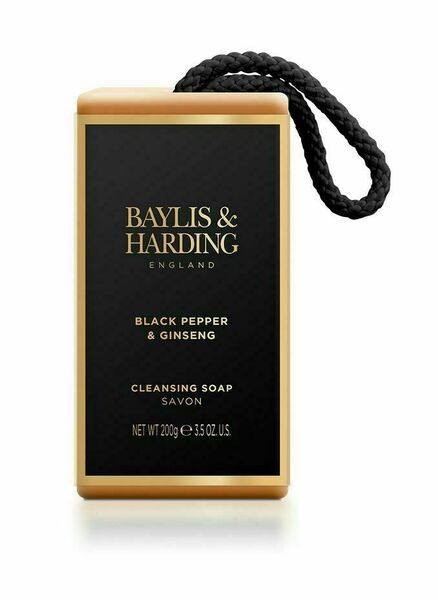 Baylis & Harding Mýdlo na šňůrce Black Pepper & Ginseng 200 g porovnat ceny