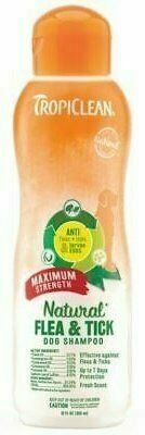 Tropiclean Antiparazitní šampon Flea and Tick Maximum Strength 355 ml porovnat ceny