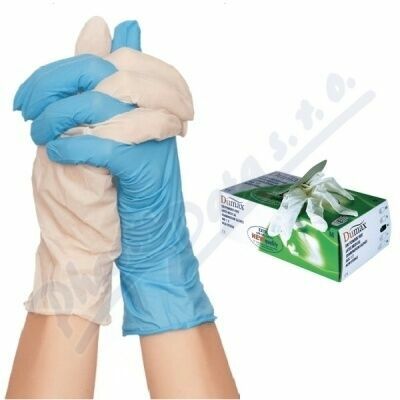 DUMAX vyšetř.latex.nester.nepudr.rukavice XS/100ks porovnat ceny