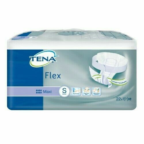 TENA Flex Maxi Small - Inkontinenční kalhotky s páskem na suchý zip (22ks) porovnat ceny