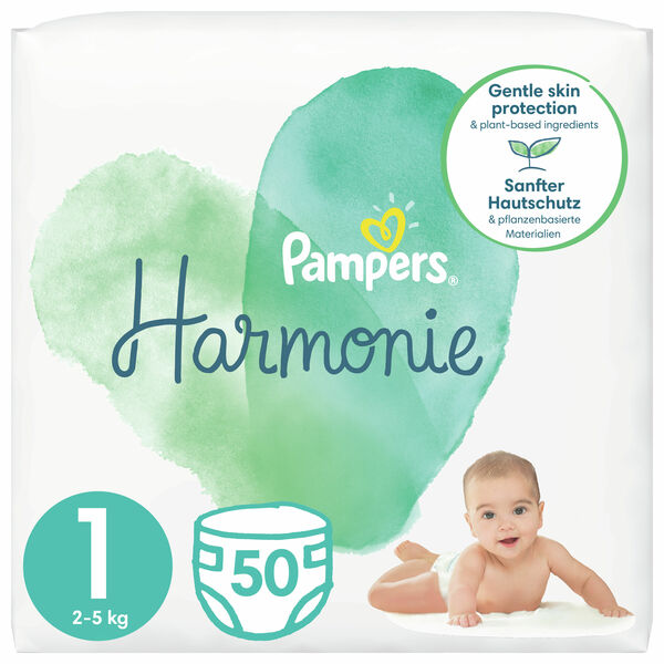Pampers Harmonie Velikost 1, 50ks porovnat ceny