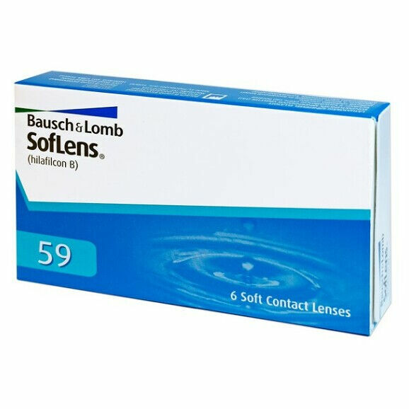 BAUSCH & LOMB SofLens 59 měsíční 6 čoček, Počet dioptrií: -7,50, Průměr: 14,2, Zakřivení: 8,6, Počet kusů v balení: 6 ks porovnání ceny