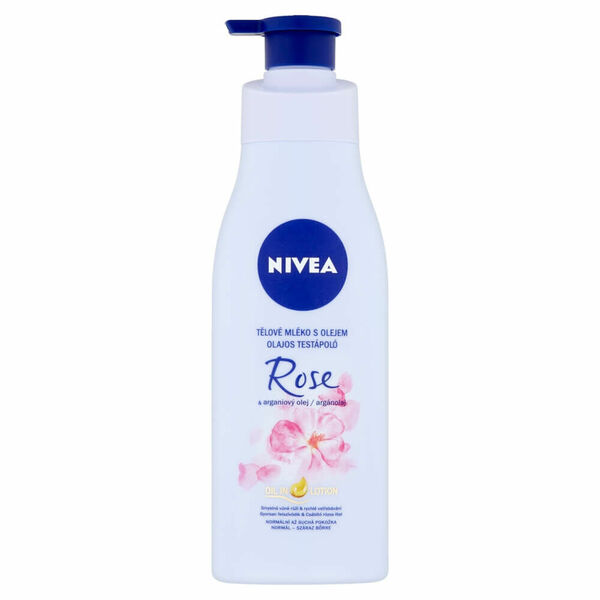NIVEA Tělové mléko Růže & Arganový olej 200 ml porovnat ceny