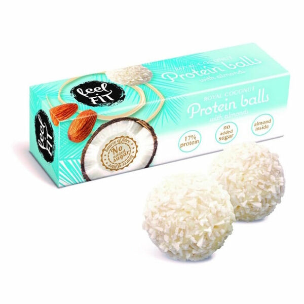 FEEL FIT Proteinové kuličky s mandlemi 27 g porovnat ceny