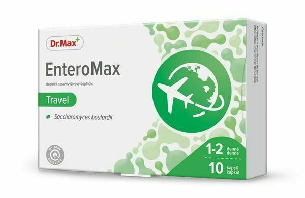 Dr.Max EnteroMax Travel 10 kapslí porovnat ceny