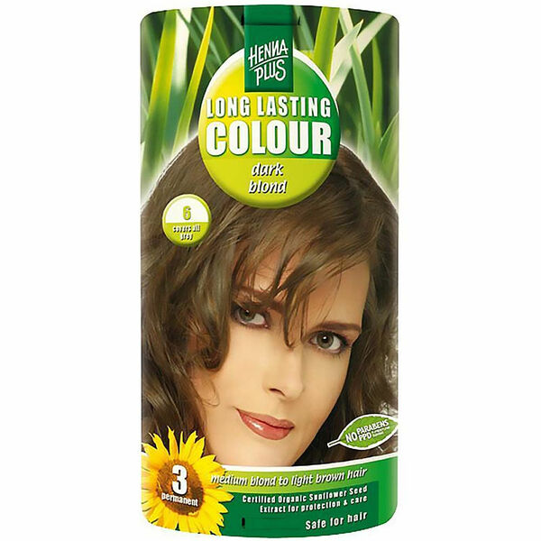 HENNA PLUS Přírodní barva na vlasy TMAVÁ BLOND 6 100 ml porovnat ceny