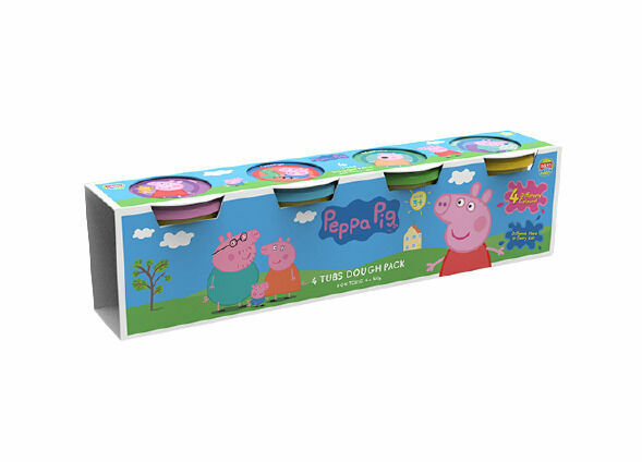 Mac Toys Prasátko Peppa modelína 4x140g porovnat ceny