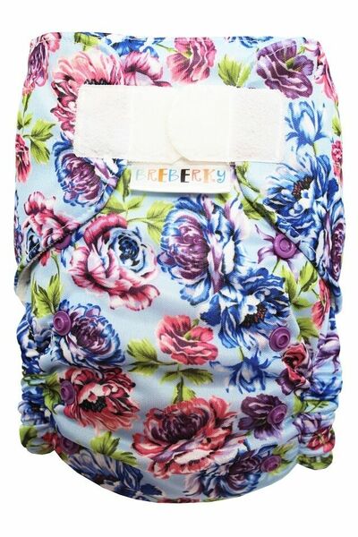 Breberky All in two BIO plenka na suchý zip Pivoňky vel. M porovnat ceny