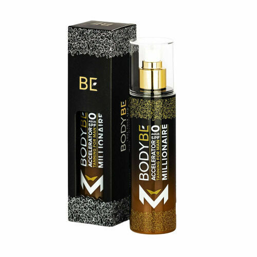 Bodybe Pánská opalovací voda pro rychlé zhnědnutí SPF 0 - Millionare 200ml porovnat ceny