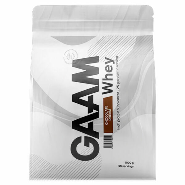 GAAM 100% whey premium chocolate dream protein 1 kg porovnat ceny