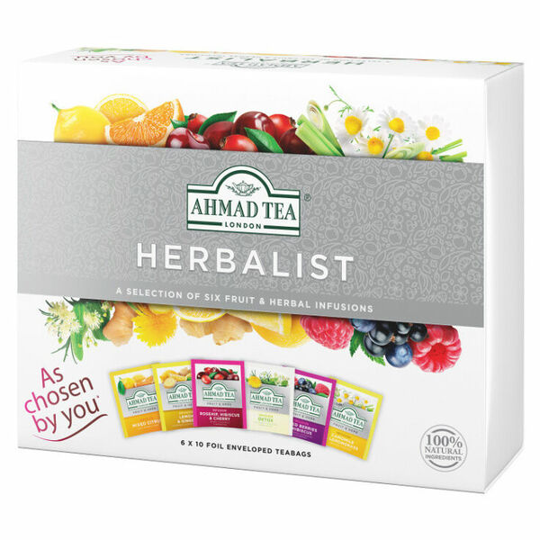AHMAD TEA Herbalist 60 čajových sáčků porovnat ceny