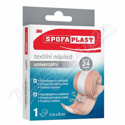 3m Spofaplast 164 Textilní Elastic.náplast 1mx8cm porovnat ceny