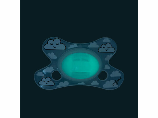 Difrax Anatomický dudlík Glow in the dark 0+ porovnat ceny