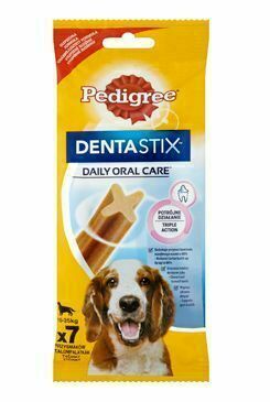 Pedigree Pochoutka Denta Stix Medium 7ks 180g porovnat ceny