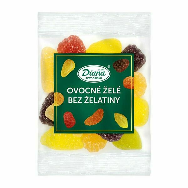 Diana Company Ovocné želé bez želatiny 100g porovnat ceny