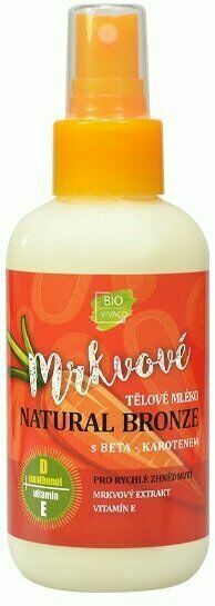 Vivaco Mrkvové tělové mléko Natural bronz 150 ml porovnat ceny