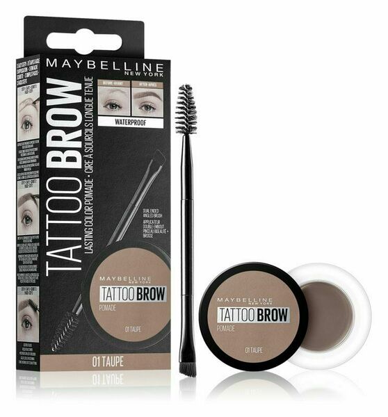 Maybelline Tattoo Brow gelová pomáda na obočí 3,5 ml 01 Taupe porovnat ceny