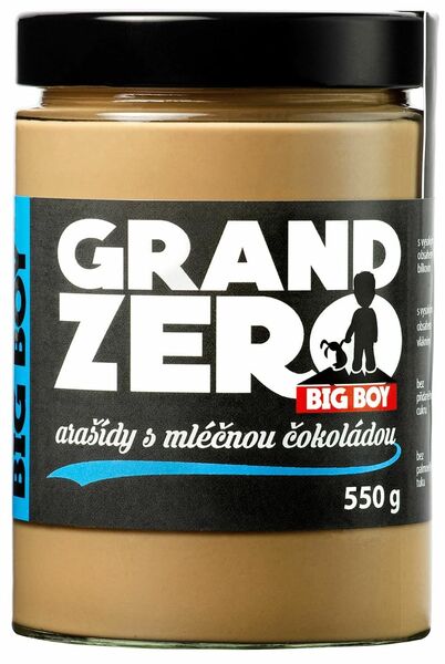 BIG BOY Grand Zero s mléčnou čokoládou 550g porovnat ceny