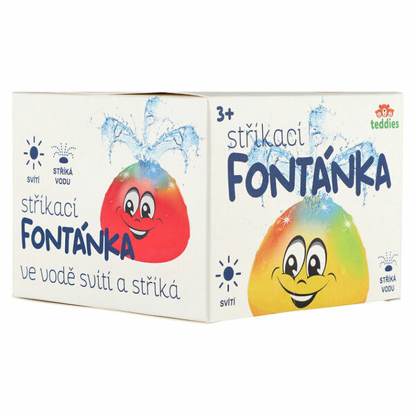 TEDDIES Hračka do vody fontánka stříkací žlutá 10 cm porovnat ceny
