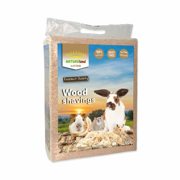 Nature Land Podestýlka hobliny Litter 60 l porovnat ceny