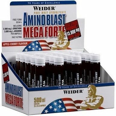 Weider Amino Blast Mega Forte Jablko-Třešeň 25ml porovnat ceny
