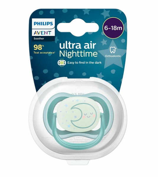 Philips Avent Šidítko Ultra air noční 6-18m porovnat ceny