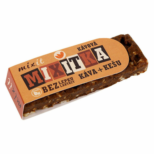 MIXIT Mixitka bez lepku káva a kešu 44 g porovnat ceny