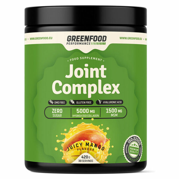 GREENFOOD NUTRITION Performance joint complex šťavnaté mango 420 g porovnat ceny