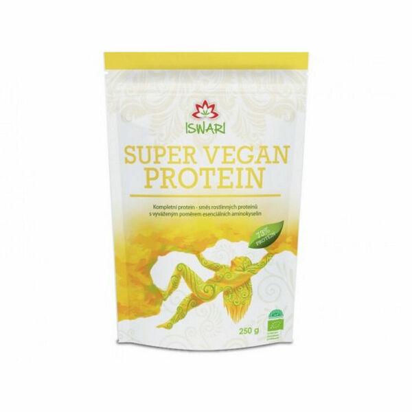 ISWARI Super Vegan Protein 70% BIO 250 g porovnat ceny