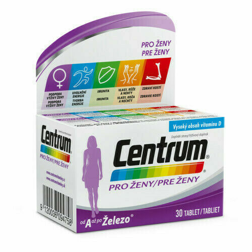 Multivitamin Centrum pro ženy 30tbl porovnat ceny