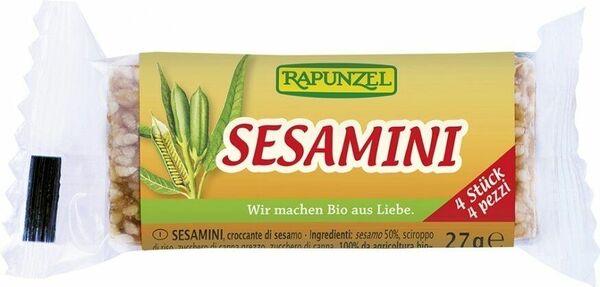 Sesamini - sezamové plátky RAPUNZEL 27g - BIO porovnat ceny