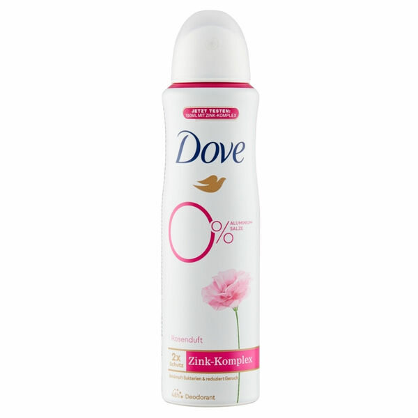 DOVE  0% ALU Růže a Jasmín deodorant sprej 150 ml porovnat ceny