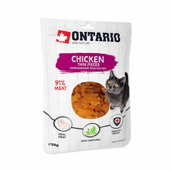 Ontario Kuřecí tenké kousky 50 g porovnat ceny