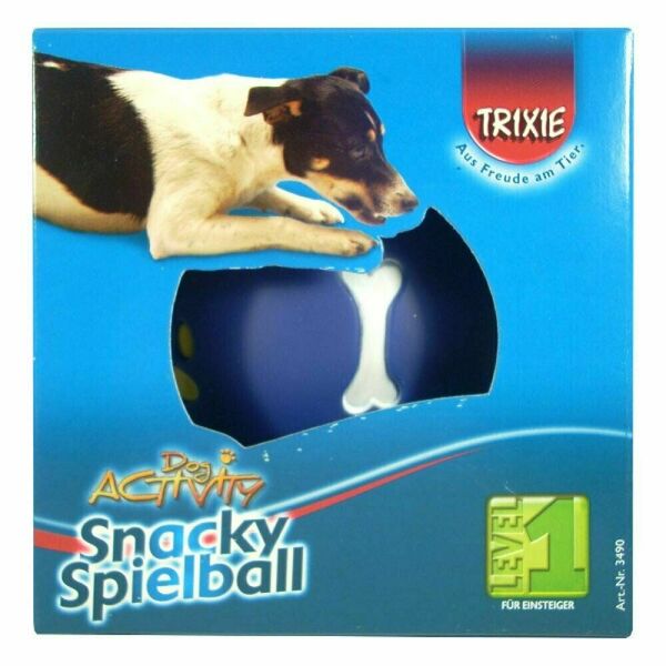 TRIXIE Hračka pes Míč s otvorem na krmivo Snacky 11 cm 1 kus porovnat ceny