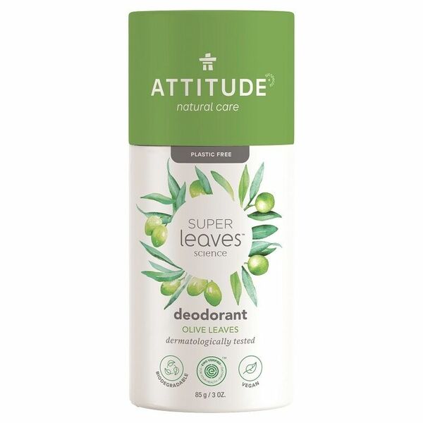 ATTITUDE Super leaves Přírodní tuhý deodorant – olivové listy 85g porovnat ceny