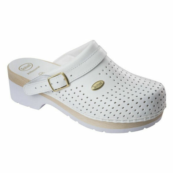 SCHOLL Clog super comfort zdravotní obuv bílá, Velikost obuvi: 37 porovnat ceny