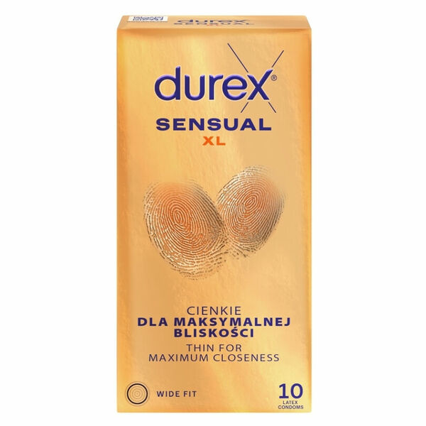DUREX Sensual XL 10 kusů porovnání ceny