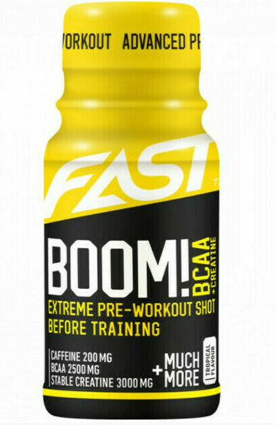 Fast Pre-Workout a BCAA shot Tropical 60ml porovnat ceny