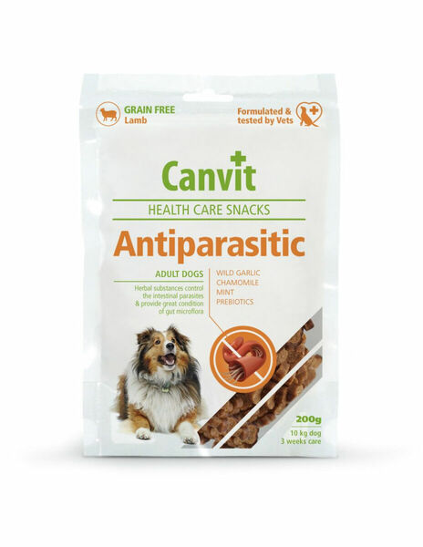 Canvit Snacks Anti-Parasitic pro psy 200 g porovnat ceny