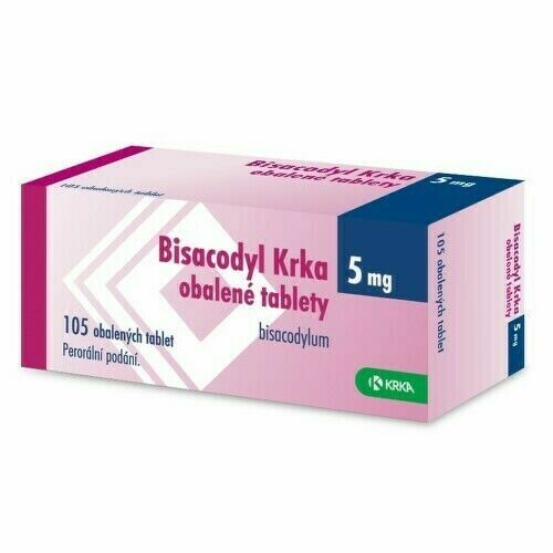 BISACODYL KRKA 5MG obalené tablety 105 porovnat ceny