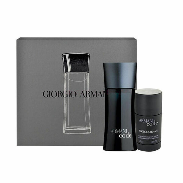 GIORGIO ARMANI Black Code Toaletní voda 75ml Edt 75ml + 75ml deostick porovnání ceny