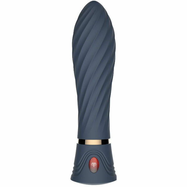 Sexy Elephant Vibrátor z dvojitého silikonu Blue Velvet (15 cm) porovnat ceny