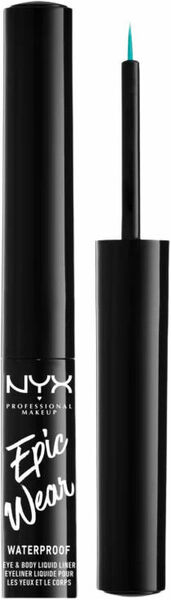 NYX Professional Makeup Epic Wear Metallic Liquid Liner gelová linka na oči - odstín Teal Metal 3.5 ml porovnat ceny