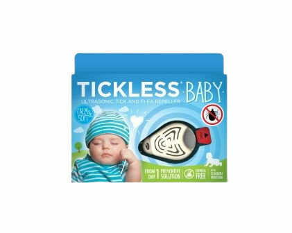 TICKLESS® BABY Ultrazvukový odpuzovač klíšťat béžový porovnat ceny