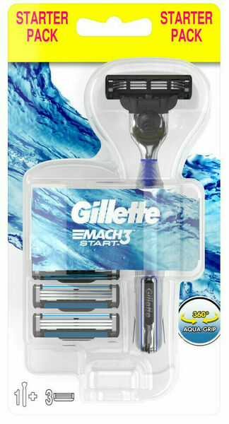 Gillette Mach3 Start strojek + 3 hlavice porovnat ceny