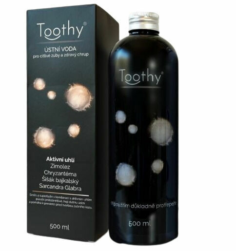 Toothy®️ Launcher Set ústní voda pro citlivé zuby a zdravý chrup 500 ml porovnat ceny