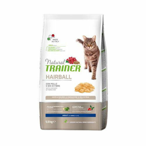 Trainer Natural Cat HAIRBALL kureci 1.5 kg porovnat ceny